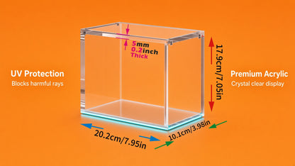 ETB Acryl Schutzhülle – Magnetischer Deckel
