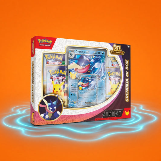 Pokémon TCG: 30th Celebration Greninja ex Box (EN)