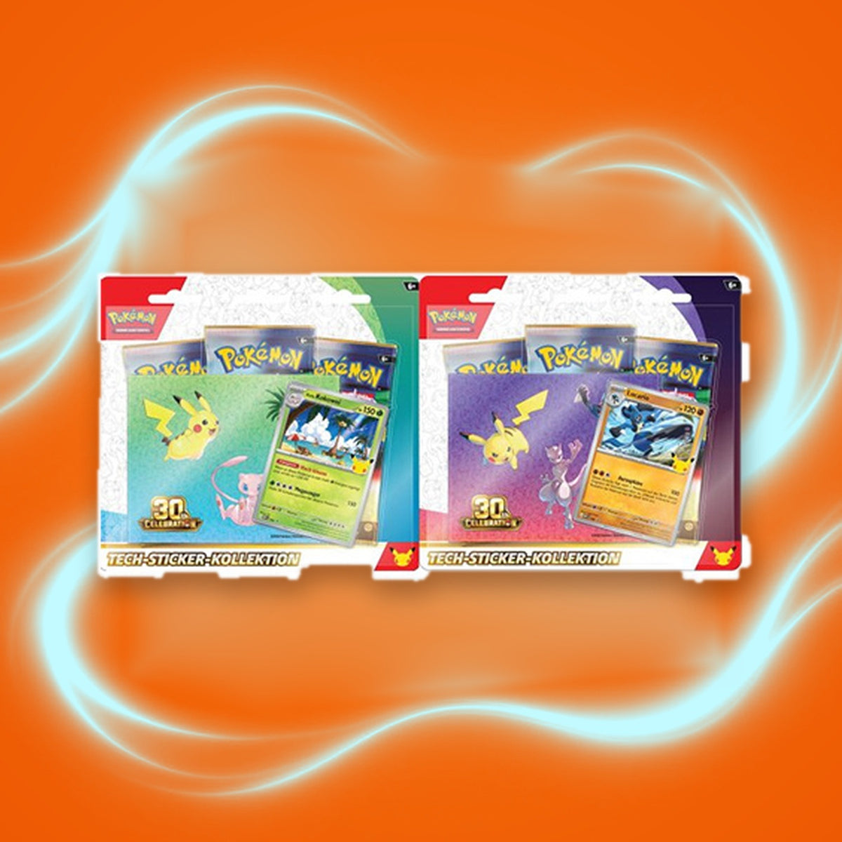 Pokémon TCG: 30th Celebration Tech Sticker Collection (DE) Random
