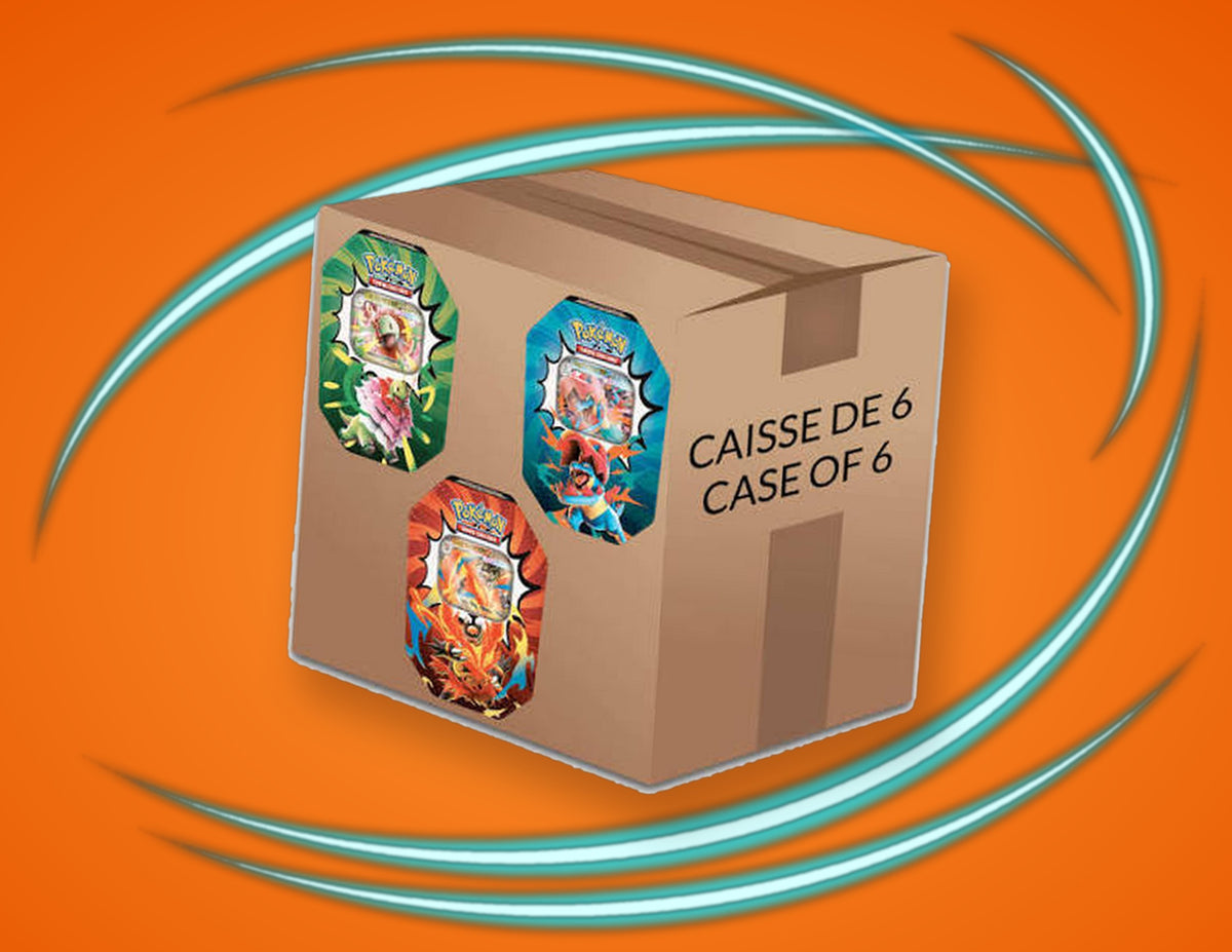 Pokémon TCG: Ascended Heroes Mega-ex Tin Case - 6 Tins (Only in 🇺🇸) (EN)