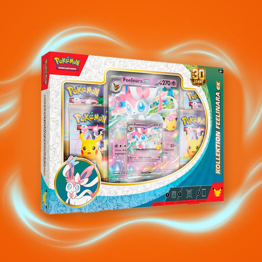 Pokémon TCG: 30th Celebration Feelinara ex Box (DE)