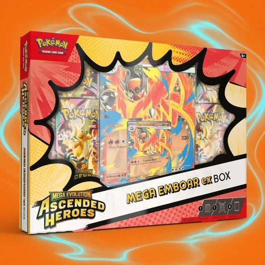 Ascended Heroes Mega Emboar ex Box